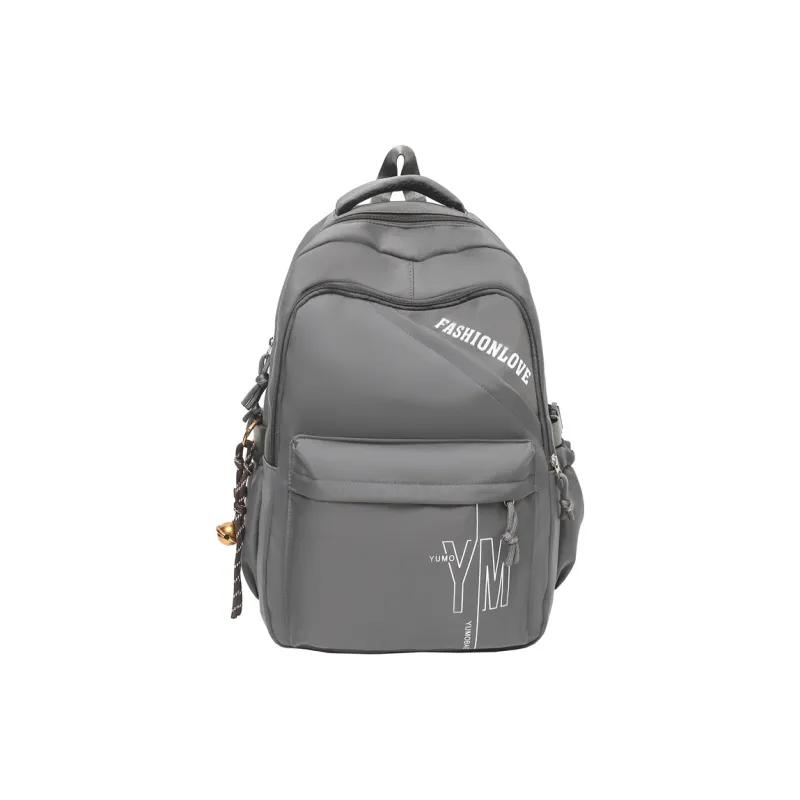 Single Warehouse Nylon Backpack Regular Unisex White/Black/Red/Gray/Blue-8