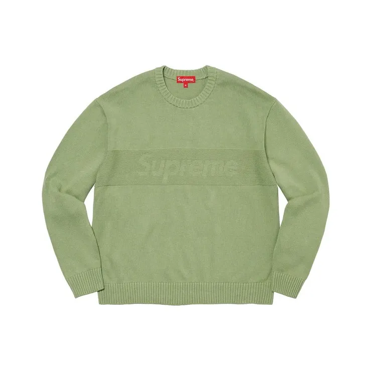 Supreme Tonal Paneled Sweater-0