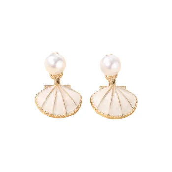 QIANFANGDAHUANGYE Oil Drip Earrings Women's