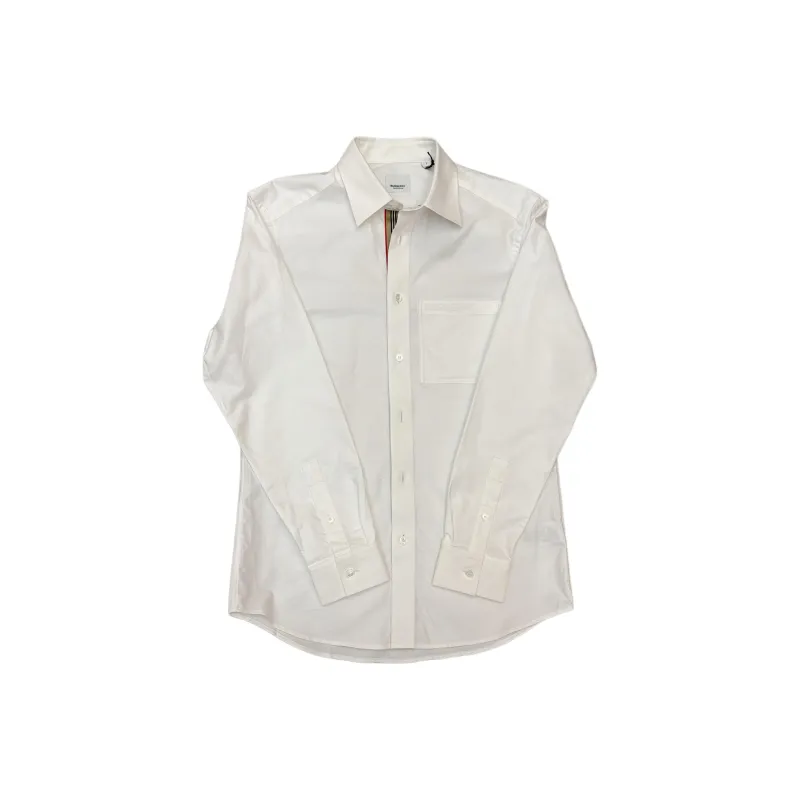 Burberry Shirts Men White-0
