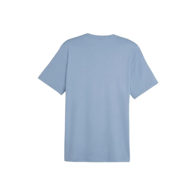 PUMA ESSENTIALS+ TAPE T Shirt Men's Blue-1