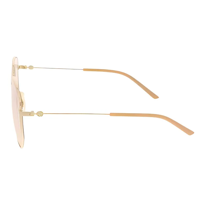GUCCI Hexagon Frame Sunglasses-3