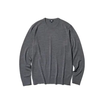 UNIQLO Sweater Men's Asphalt Gray