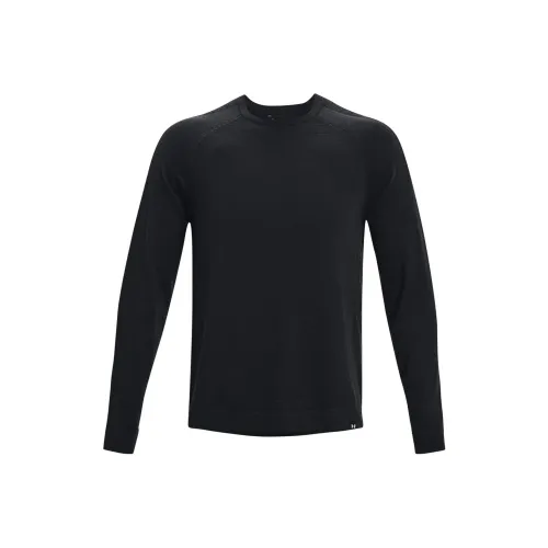 Under Armour Mens Intelliknit Crewneck Sweater Black