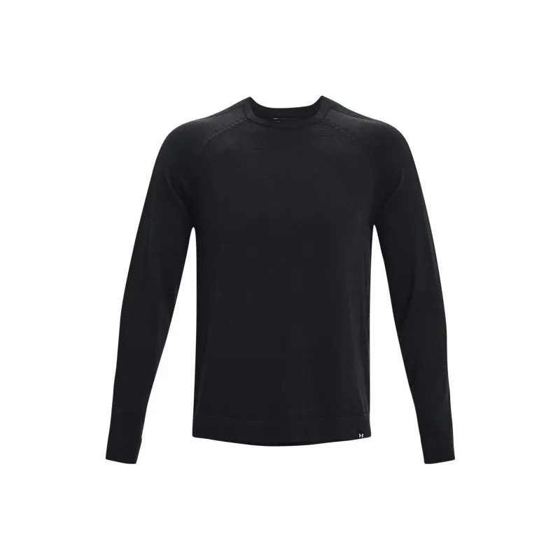 Under Armour Mens Intelliknit Crewneck Sweater Black-0