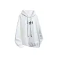 White Fleece-Lined Thickened