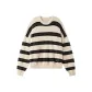 White Gray Stripes