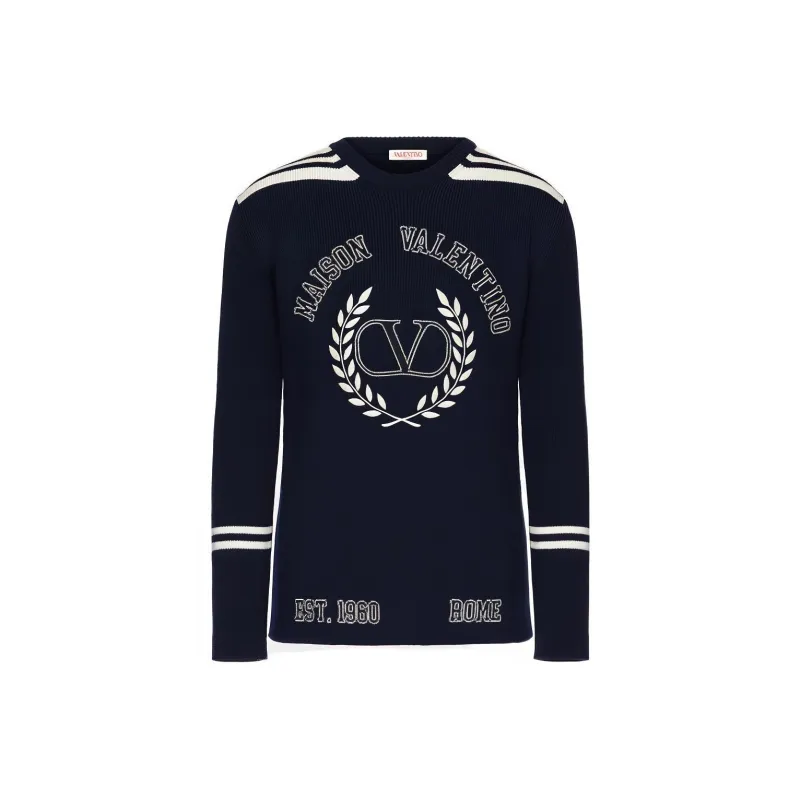 Valentino Crewneck Long Sleeved Jumper-0