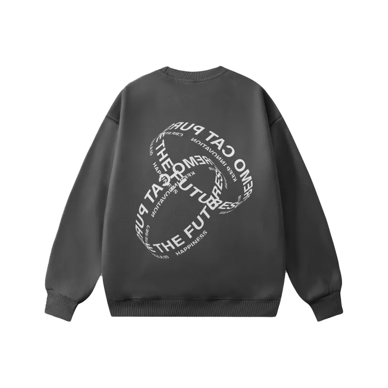 Supremo Cat Sweatshirts Unisex-0