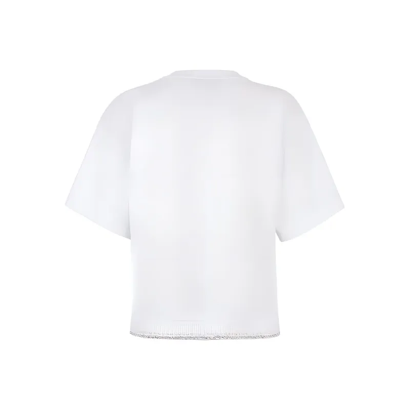 FENDI T Shirts Women's White-1