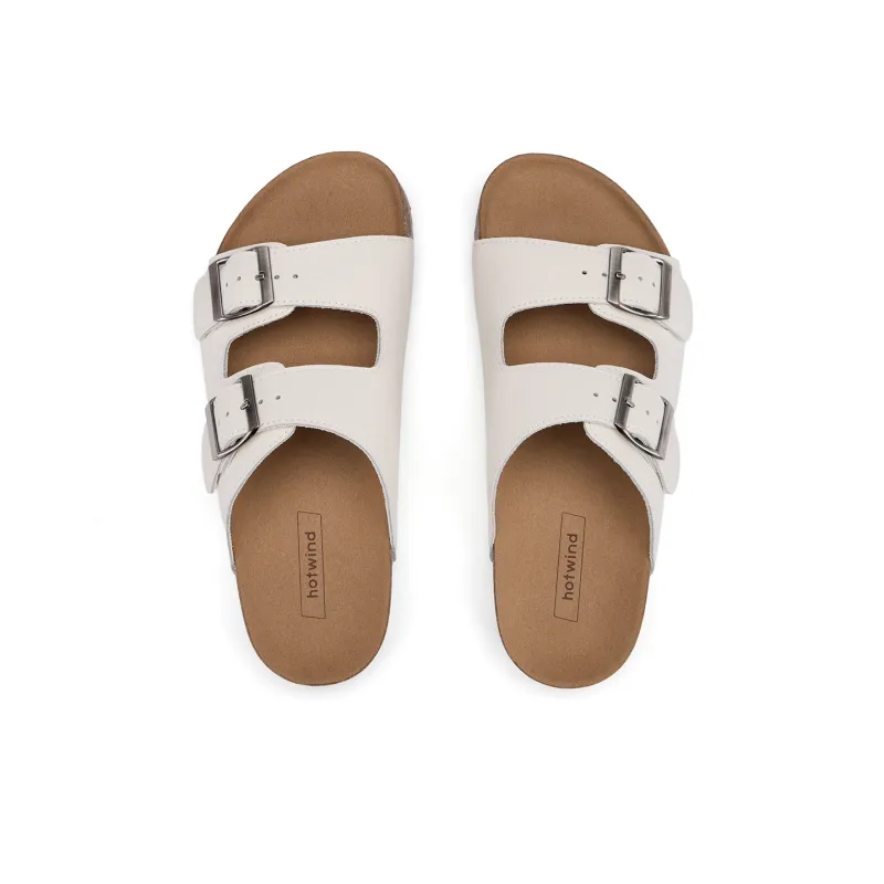 Hotwind Biscuit Boken Collection EVA Slip Resistant Slide Slippers Women's-1