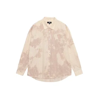 Stussy Classic L/S Shirt Bleached Poplin Shirt