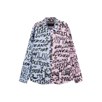 VERSACE JEANS COUTURE Shirt Men's Pink