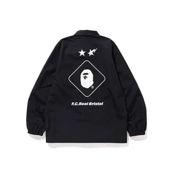 A BATHING APE X F.C.R.B. Coach Jacket