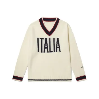 Kappa Sweater Unisex Korean White
