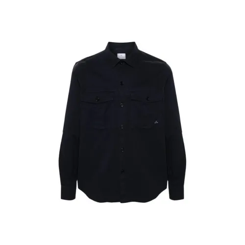 Paul Smith Cuban collar Cotton Shirt