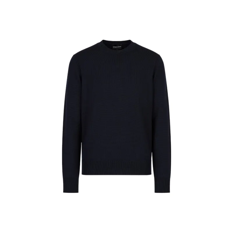 EMPORIO ARMANI Crewneck Knitted Jumper-0