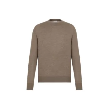 DIOR Cashmere Sweaters Men Beige