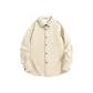 [Fleece-Lined and Thickened (Recommended for Temperatures below 10℃)]Light Beige (Solid Color)
