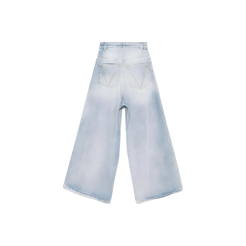 Vetements Logo Embellished Jeans-1
