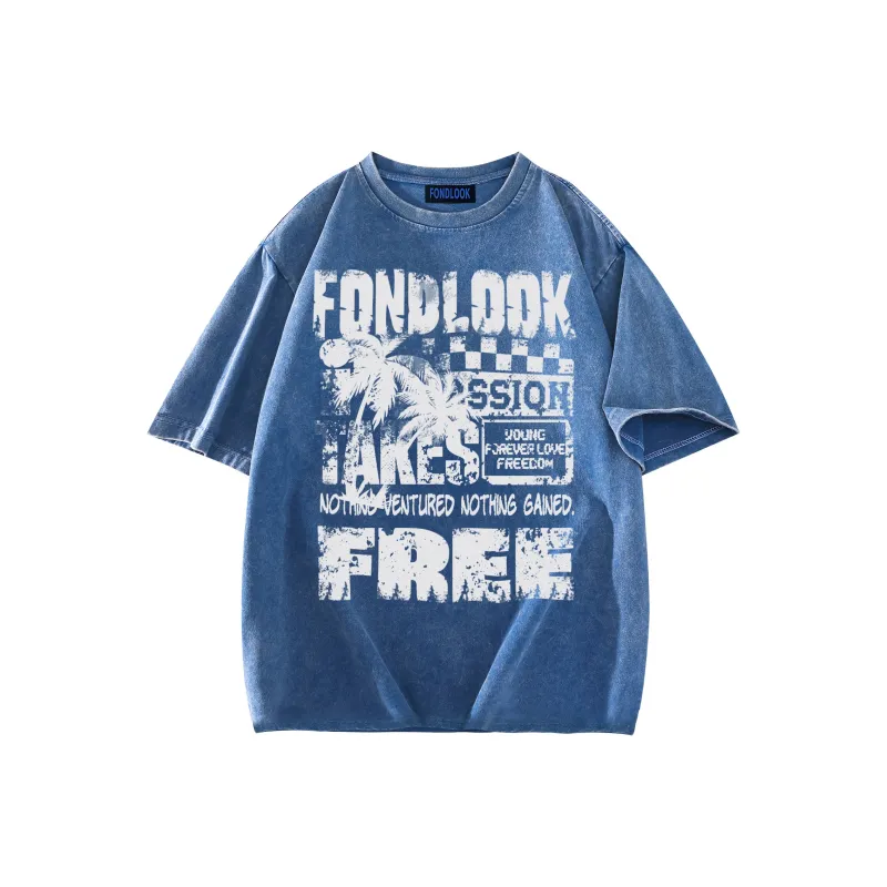 FONDLOOK T Shirts Unisex-12