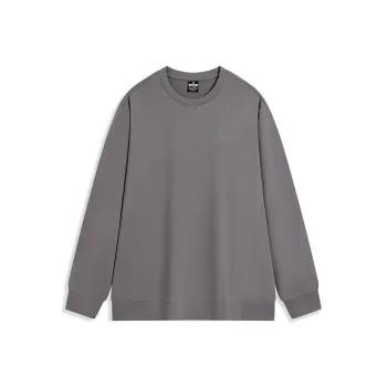 XTEP Casual Long Sleeved Sweatshirt Muted Gray Men's