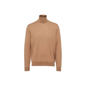 PRADA Sweaters Men Brown