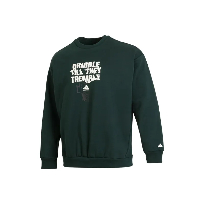 Adidas Sweatshirt Men's Dark Green-0