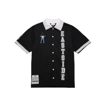 Mitchell & Ness x Eastside Golf SS24 Shooting Shirt Shirt Unisex Black