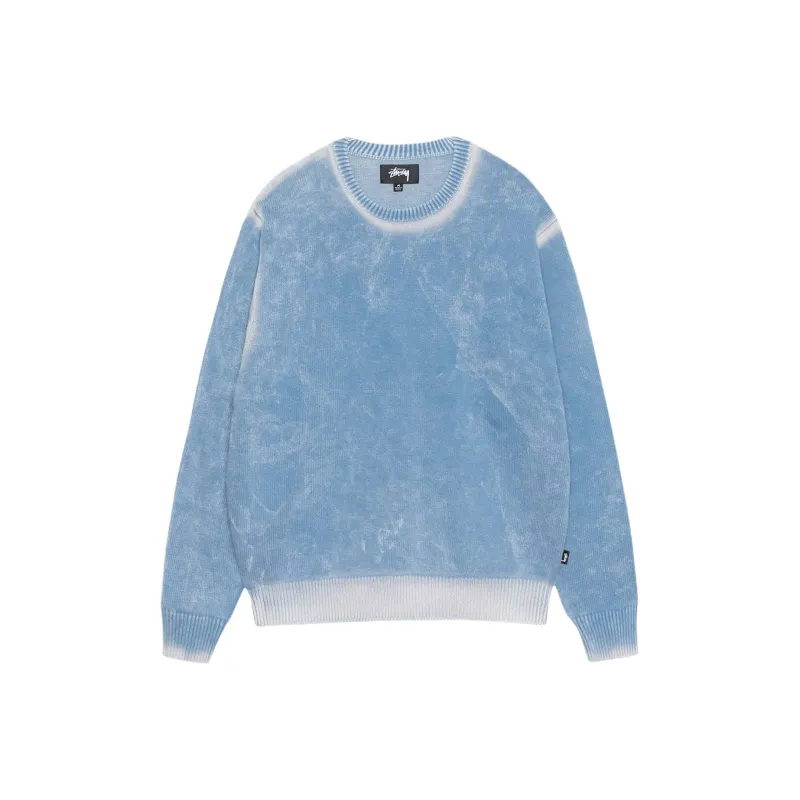 Stussy Faded Cotton Knit Crew-4