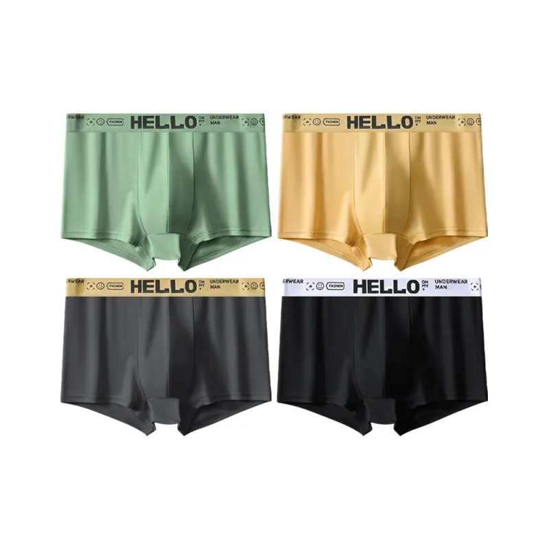 KJ Boxer Briefs Men's 4 Pack Gift Box Set-0