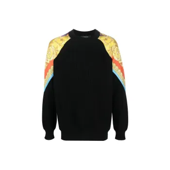 VERSACE Sweaters Men Black