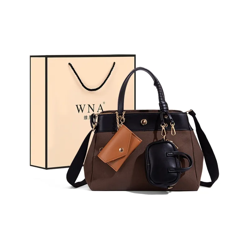Vigno Canvas Handbag, One Shoulder, Crossbody Bag Women's Multicolor-37