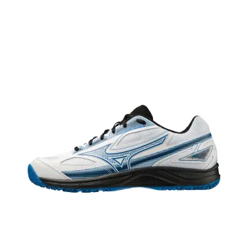 Mizuno Break Shot 4 OC Low Top Tennis Shoes Unisex White