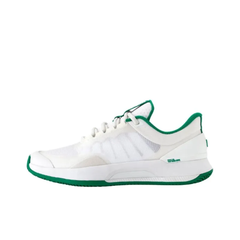 Wilson Intrigue Tour Anti Slip Wear Resistant Low Top Casual Shoes Women's White Green-0