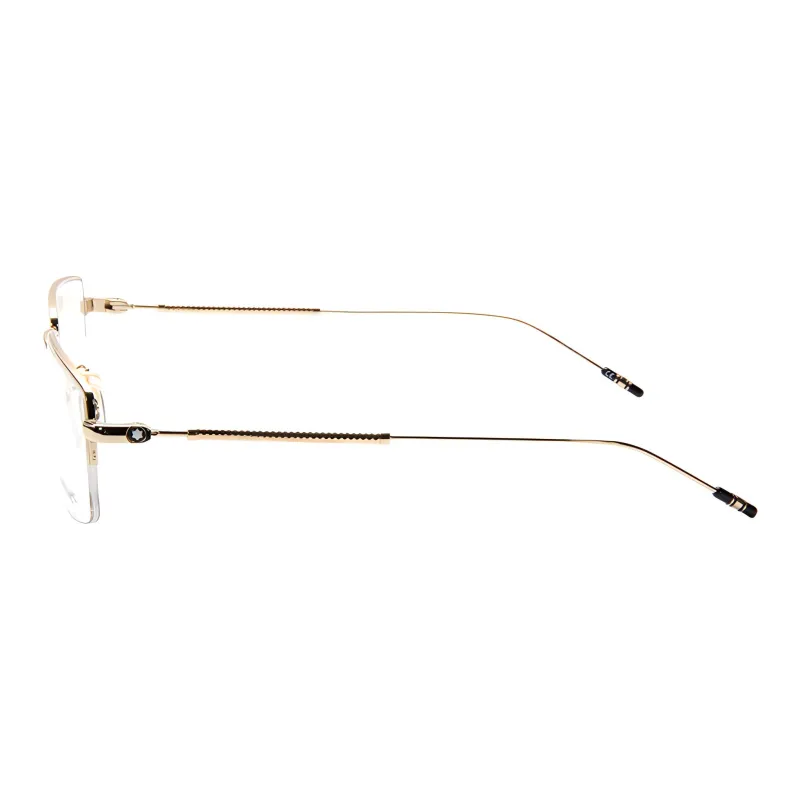 MONTBLANC Meisterstuck Eyeglass Frames Men Gold-3