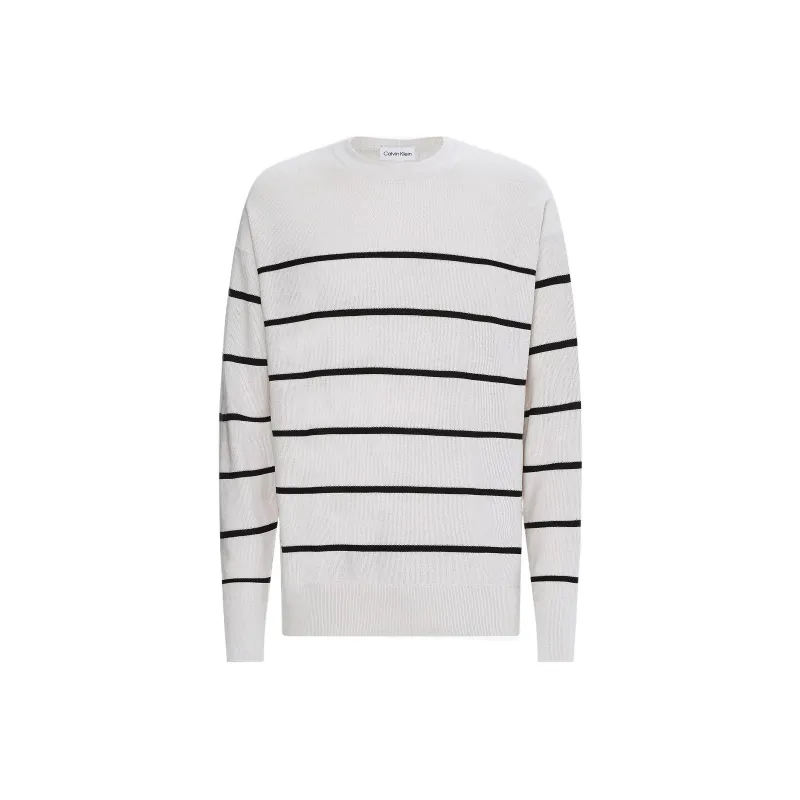 Calvin Klein Striped Crew-neck Jumper-0