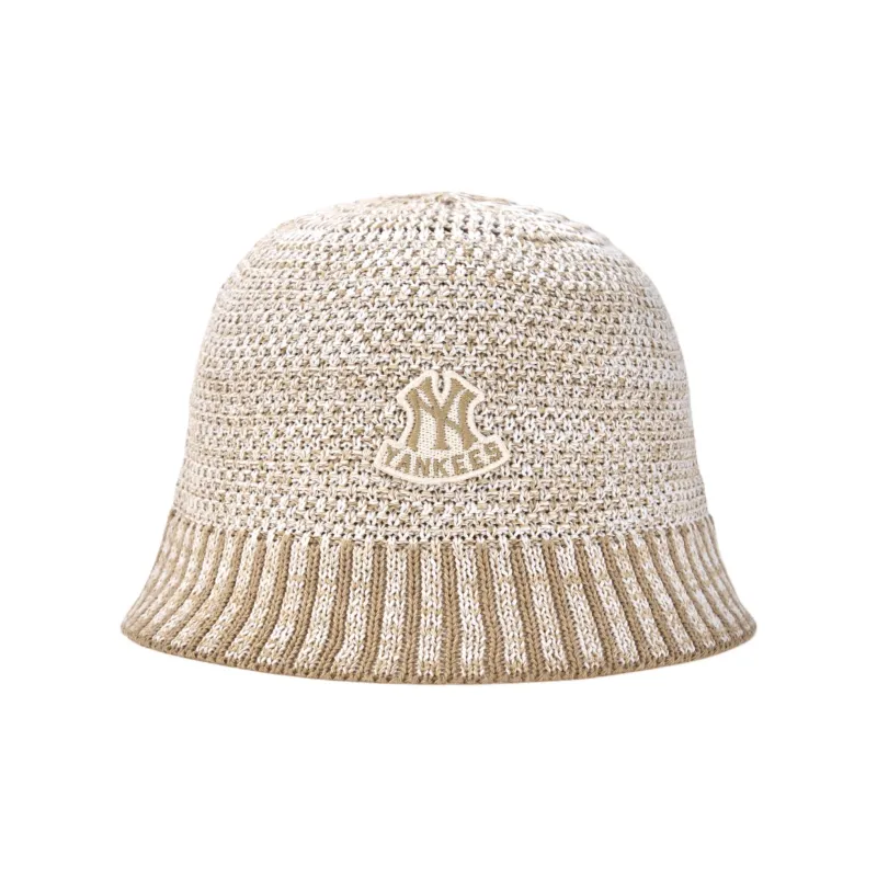 MLB Rayon, Cotton, Polyester Beanies Unisex Brown-1