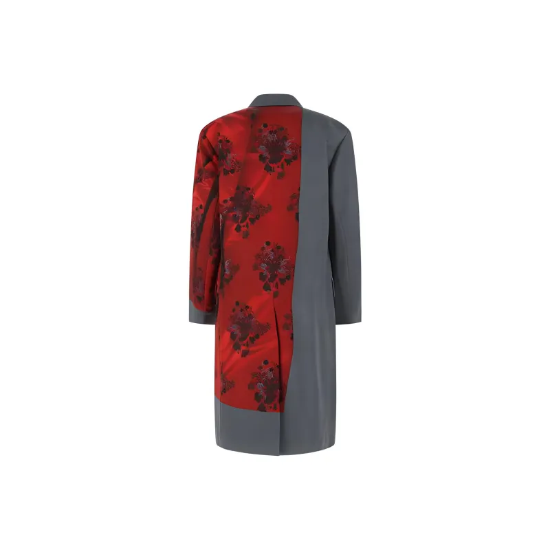 DRIES VAN NOTEN Coats Women's Gray-1