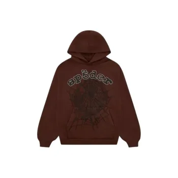 Sp5der X Travis Scott ComplexCon Exclusive Rhinestone Web Hoodie