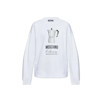 MOSCHINO Graphic Printed Crewneck Sweatshirt
