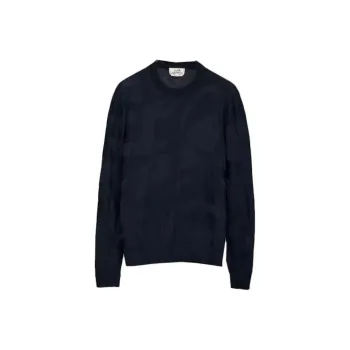 HERMES Sweaters Men Ocean Blue
