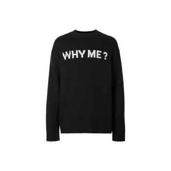 Burberry Cashmere Sweaters Men Black