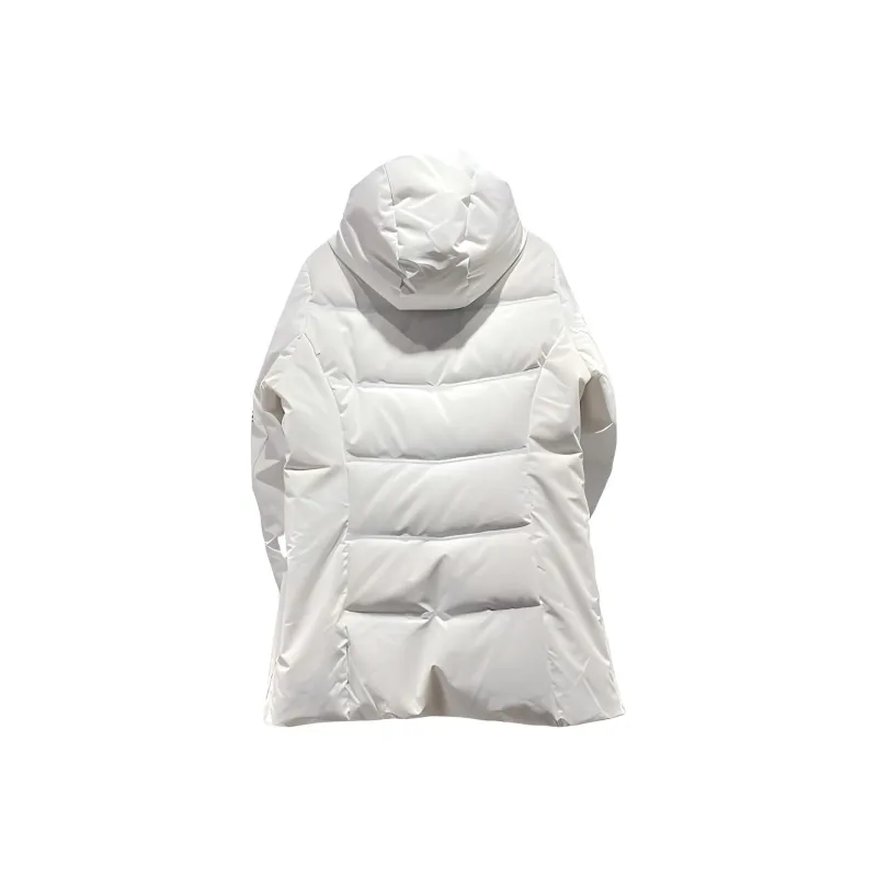 Mizuno RHYTHM Series Down Jacket Women's Raw White-1