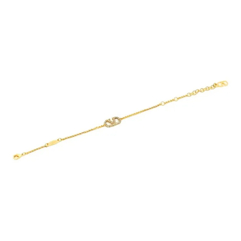 Valentino Brass Bracelets Women's Gold-1