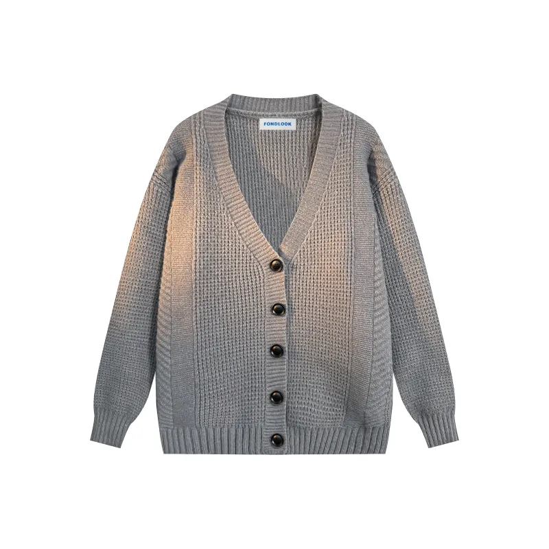 FONDLOOK Sweaters Unisex-6