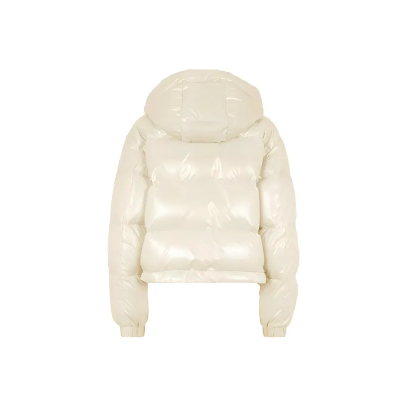 FENDI FW22 Down Jacket Women's Pearl White-1