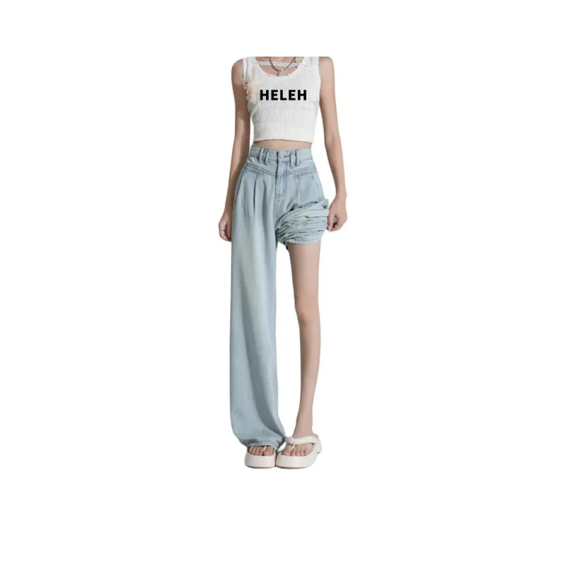 HELEH Jeans Women's Light Blue-2