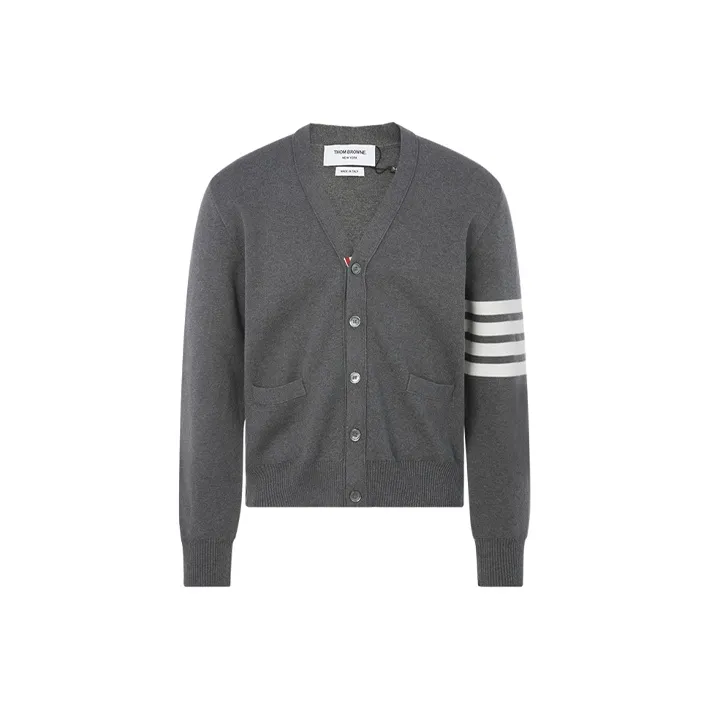 THOM BROWNE 4 Bar Milano Stitch Cardigan-0