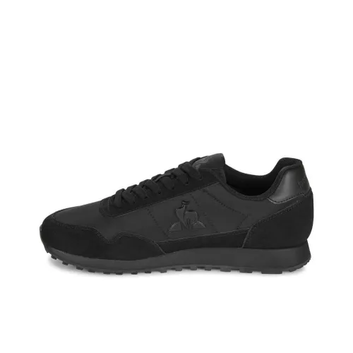 Le Coq Sportif ASTRA 2 Wear resistant And Waterproof Low Top Casual Running shoes deals Unisex Black